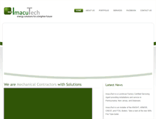 Tablet Screenshot of imacutech.com